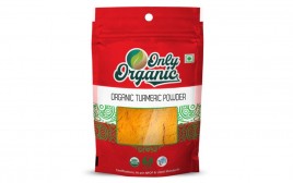 Only Organic Turmeric Powder   Pack  100 grams